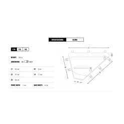 Apidura - Expedition Full Frame Pack - 7,5 L -Bicycle Components Store apidura expedition full frame pack rahmentasche 75 l5