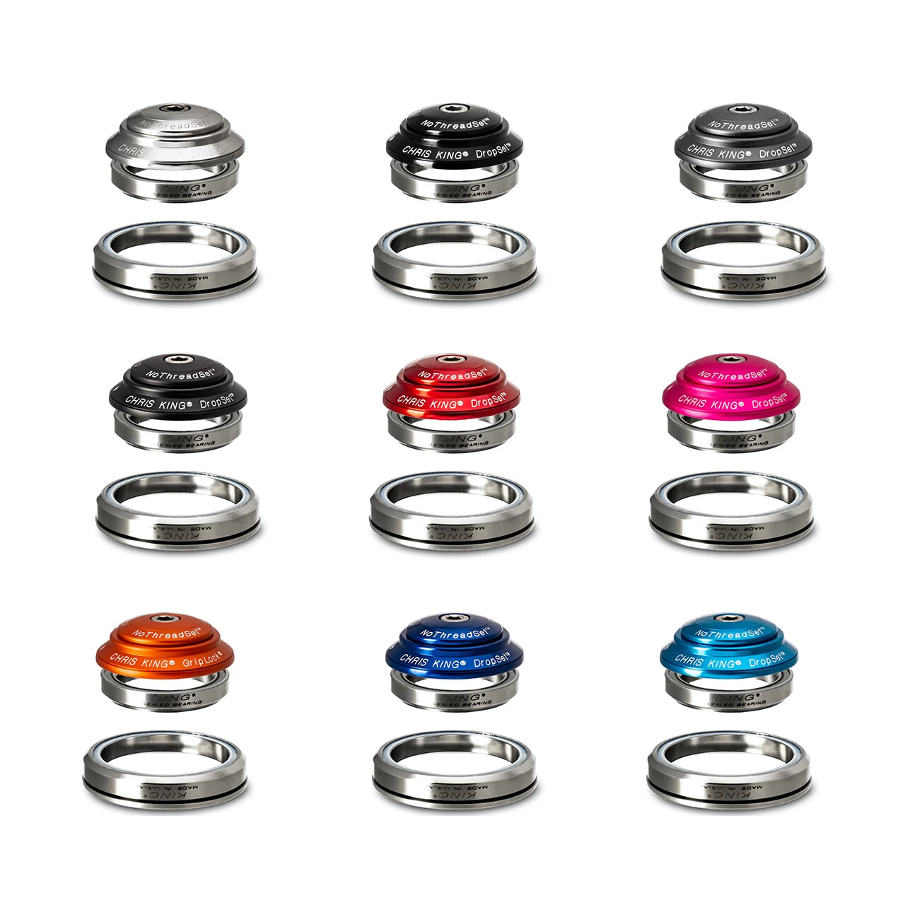 Chris-king Chris King - DropSet 2 Integrated Headset - IS42/28,6 | IS52/40 1 Chris-king Chris King - DropSet 2 Integrated Headset - IS42/28,6 | IS52/40