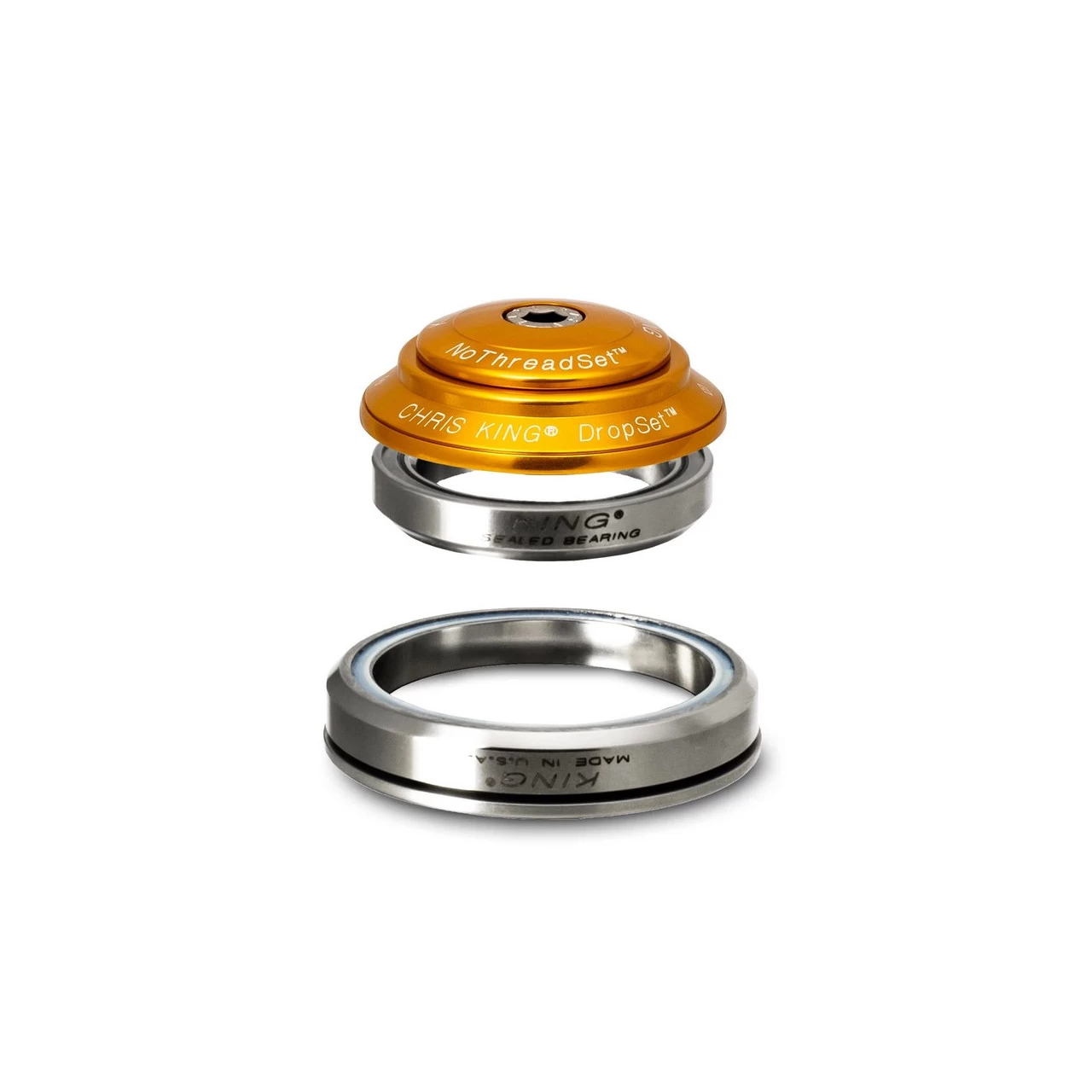 Chris-king Chris King - DropSet 3 Integrated Headset - IS41/28,6 | IS52/40 2 Chris-king Chris King - DropSet 3 Integrated Headset - IS41/28,6 | IS52/40 - Image 2