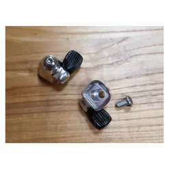 Jagwire - Cable Stops Botton Socket Adjuster Against Tank Braze Ergopower - Silver -Bicycle Components Store jagwire gegenhalter zuganschlag fuer schaltsockel silber3