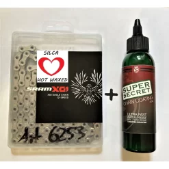 Silca - Secret Chain Blend - Hot Waxed Chain -Bicycle Components Store silca secret chain blend heiss gewachste kette11