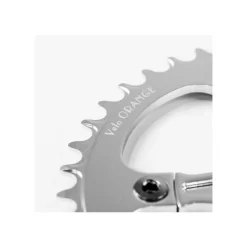 Velo Orange - Grand Cru Fluted Single Crankset With Narrow-Wide Chainring -Bicycle Components Store velo orange grand cru fluted single kurbel mit narrow width kettenblatt4