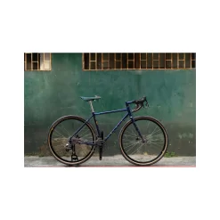 Veloci Cycle - Disko 80s Frameset - Dark Blue
