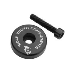 Wolf-tooth Wolf Tooth - Ultralight Stem Cap With Integrated 5 Mm Spacer - 1 1/8"