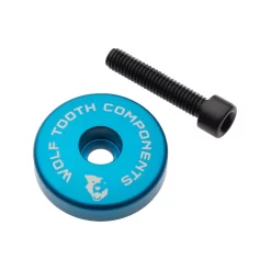 Wolf-tooth Wolf Tooth - Ultralight Stem Cap With Integrated 5 Mm Spacer - 1 1/8" -Bicycle Components Store wolf tooth ultralight ahead kappe mit integriertem 5 mm spacer 1 1 83