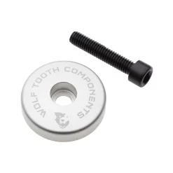 Wolf-tooth Wolf Tooth - Ultralight Stem Cap With Integrated 5 Mm Spacer - 1 1/8" -Bicycle Components Store wolf tooth ultralight ahead kappe mit integriertem 5 mm spacer 1 1 84