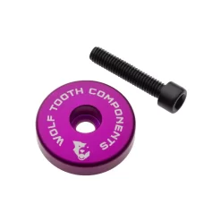 Wolf-tooth Wolf Tooth - Ultralight Stem Cap With Integrated 5 Mm Spacer - 1 1/8" -Bicycle Components Store wolf tooth ultralight ahead kappe mit integriertem 5 mm spacer 1 1 86