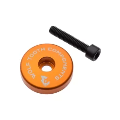 Wolf-tooth Wolf Tooth - Ultralight Stem Cap With Integrated 5 Mm Spacer - 1 1/8" -Bicycle Components Store wolf tooth ultralight ahead kappe mit integriertem 5 mm spacer 1 1 87